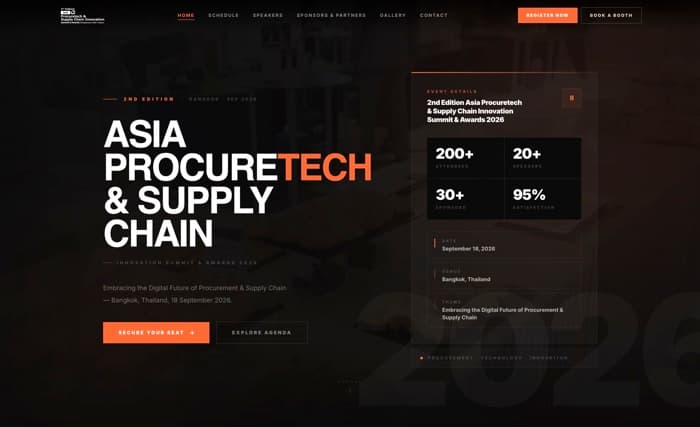 Asia ProcureTech & Supply Chain Summit